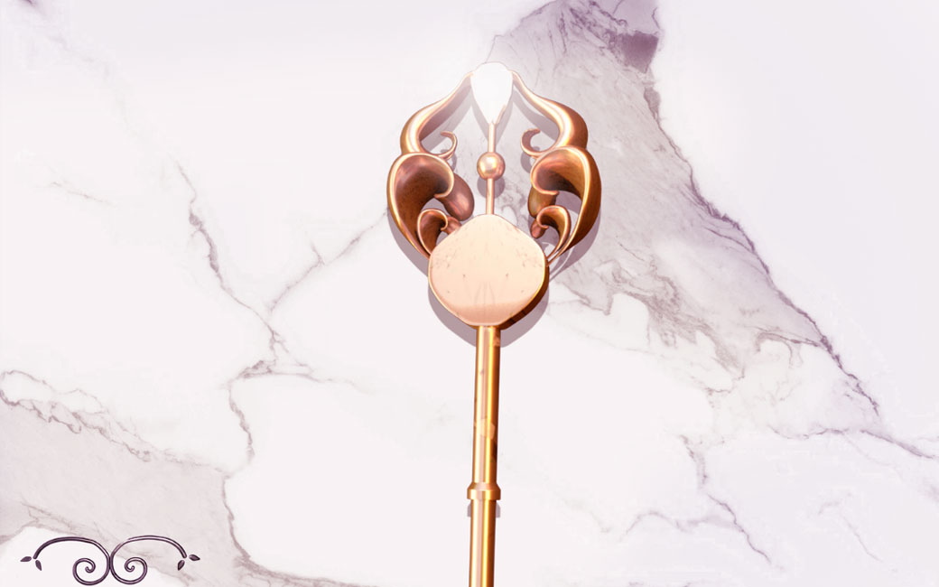 3D Concept of Karin's House Key - Made by the author